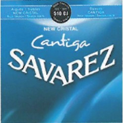 Savarez 7165355 Struny do gitary klasycznej New Cristal Cantiga